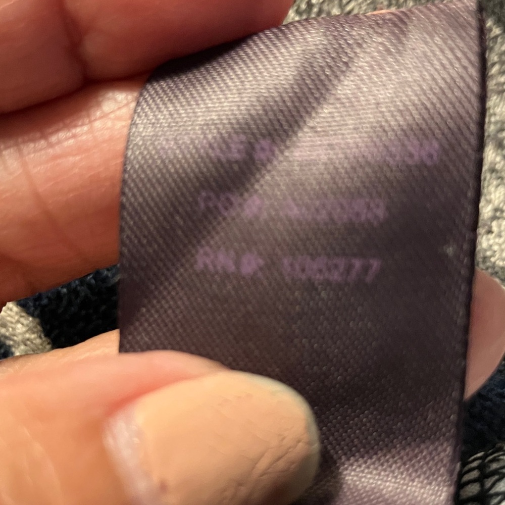 Hale Bob Black Maxi Dress with Blue, Lavender ,and White Paisley Motif Size S - Picture 7 of 9